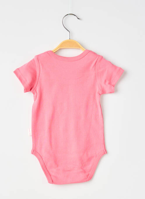 Body de lenjerie imprimeu animal roz P'TIT BISOU fille