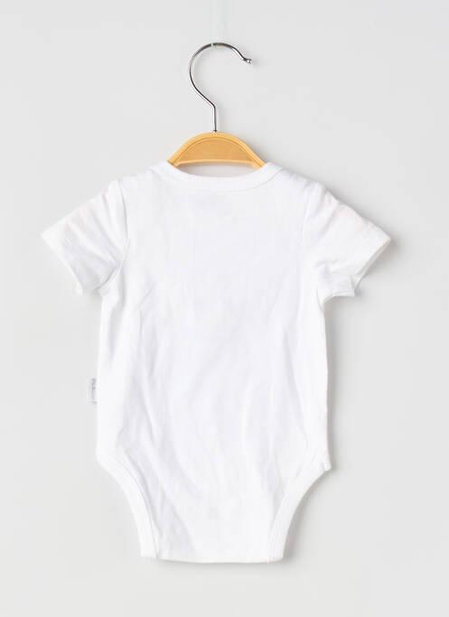Body de lenjerie elasticitate alb P'TIT BISOU garcon