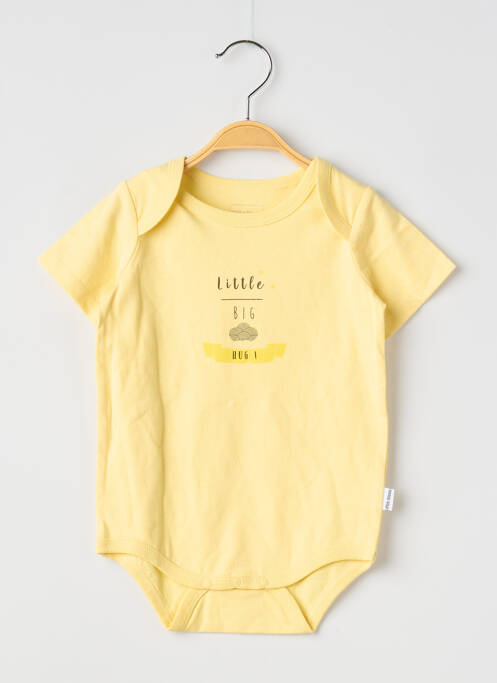 Body de lenjerie elasticitate galben P'TIT BISOU garcon