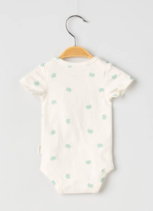 Body de lenjerie elasticitate alb P'TIT BISOU enfant