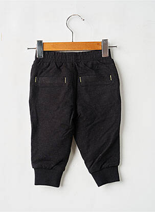 Pantalon drept elasticitate talie elastică negru MARESE băiat