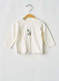 Tricou mâneci lungi mâneci lungi bej P'TIT BISOU enfant