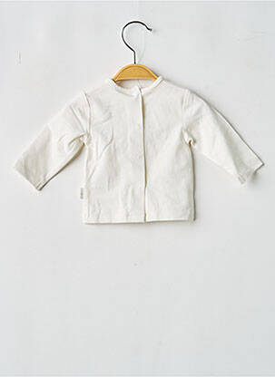 Tricou mâneci lungi mâneci lungi alb P'TIT BISOU copil