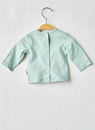Tricou închidere presată mâneci lungi verde P'TIT BISOU băiat
