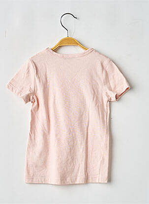 Tricou elasticitate mâneci scurte roz MARESE fată