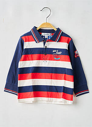 Polo mâneci lungi mâneci lungi albastru MARESE garcon