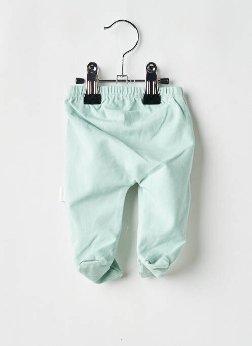 Pantalon drept țesătură jersey talie elastică verde P'TIT BISOU enfant