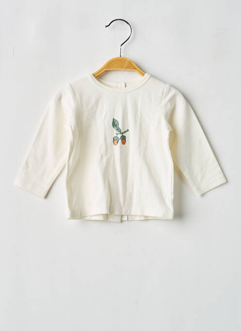 Tricou mâneci lungi mâneci lungi bej P'TIT BISOU enfant