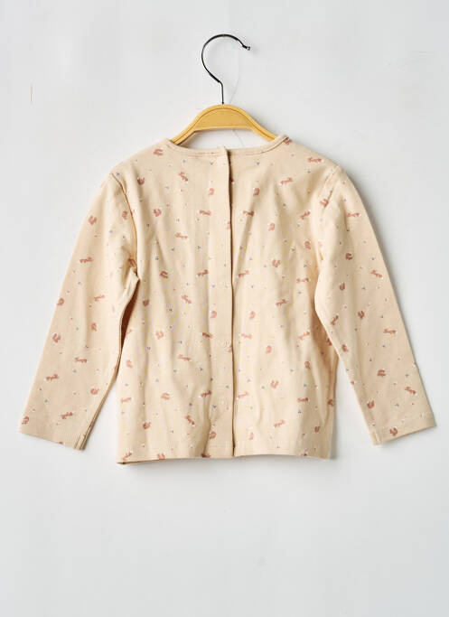 Tricou mâneci lungi mâneci lungi bej MARESE enfant