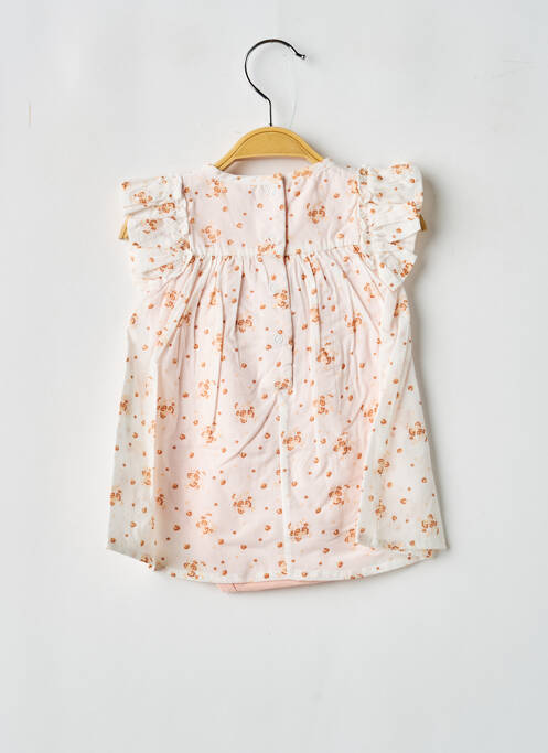 Rochie midi mâneci scurte mâneci scurte roz P'TIT BISOU fille