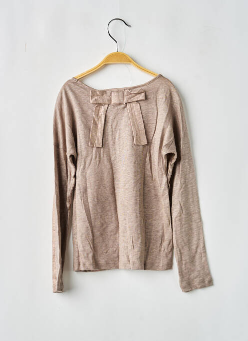 Top mâneci lungi mâneci lungi gri MARESE fille