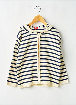 Vestă cu mâneci lungi bej NICE KIDS băiat