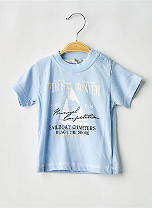 Tricou elasticitate mâneci scurte albastru DR KID băiat