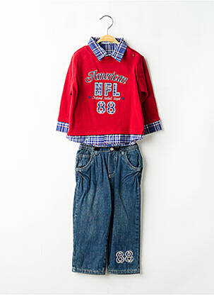 Set pantaloni albastru TEDDY LU băiat