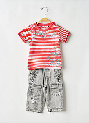 Set pantaloni roșu MINI POUCE băiat