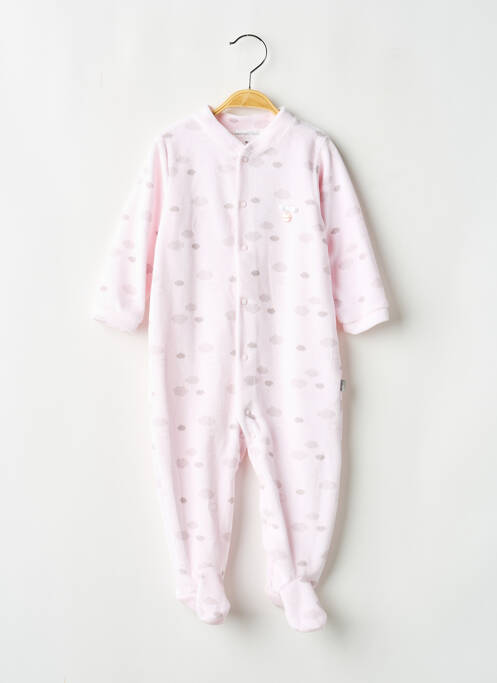 Pijama roz MAIORISTA fată