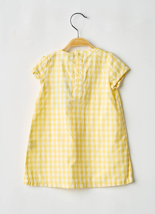 Rochie midi galben MINI POUCE fată