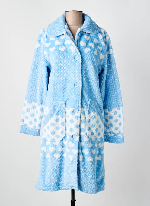 Halat de baie albastru MASSANA femeie