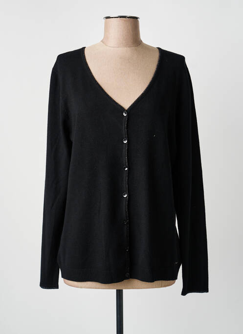 Vestă cu mâneci lungi negru FELINO femeie