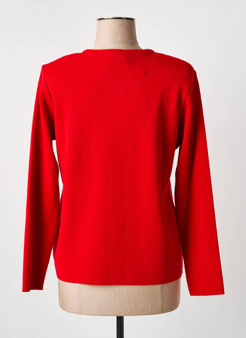 Vestă cu mâneci lungi roșu GRIFFON femeie