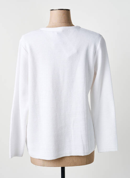 Vestă cu mâneci lungi alb GRIFFON femeie