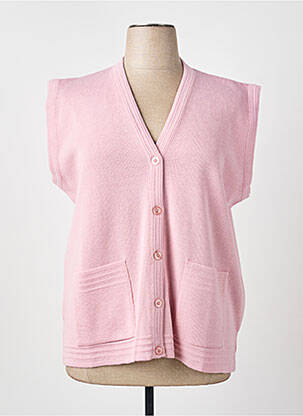 Vestă fără mâneci roz 20/20 femeie