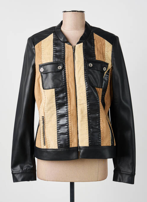 Geci din piele ecologică negru MERI & ESCA femeie