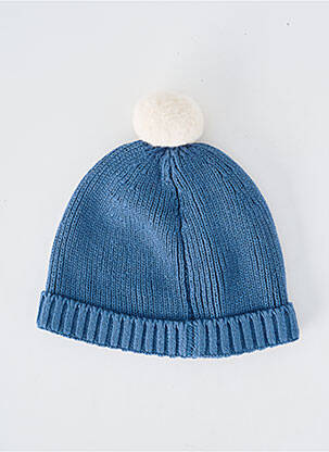 Căciulă manșetă elastică albastru MARESE garcon