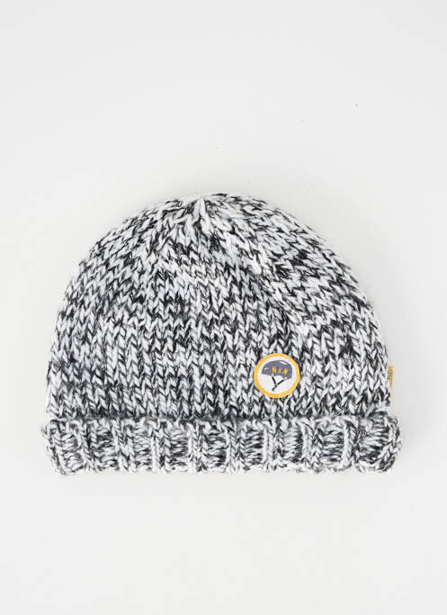 Căciulă manșetă elastică negru NANO & NANETTE garcon