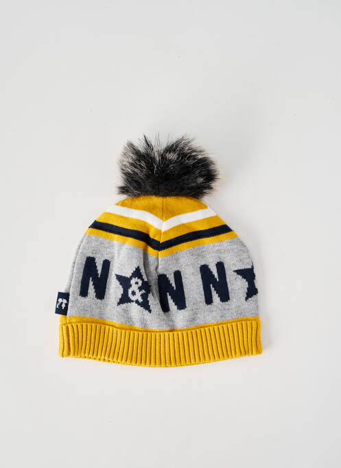 Căciulă imprimeu fantezie galben NANO & NANETTE garcon