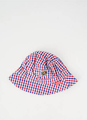 Pălărie imprimeu carouri albastru NANO & NANETTE garcon