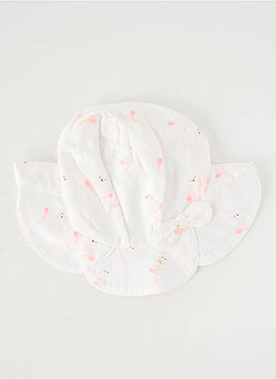 Pălărie țesătură poplin alb MARESE fille