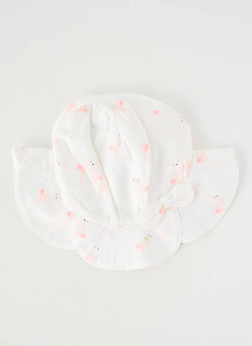 Pălărie țesătură poplin alb MARESE fille