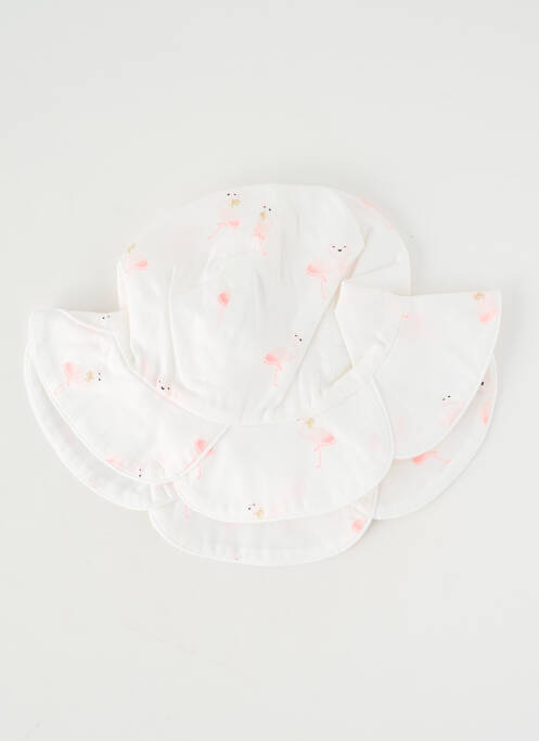 Pălărie țesătură poplin alb MARESE fille