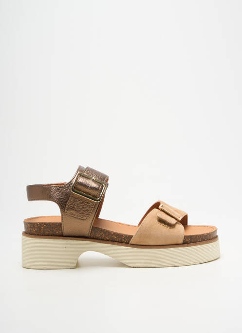 Sandale/Pantofi decupați maro FUGITIVE BY FRANCESCO ROSSI femeie