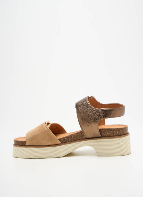 Sandale/Pantofi decupați maro FUGITIVE BY FRANCESCO ROSSI femeie