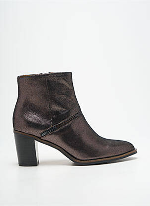 Botine/Ghete argintiu MAM'ZELLE femeie