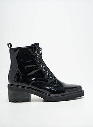 Botine/ghete material neted toc de 4 la 6 cm negru MAM'ZELLE femeie
