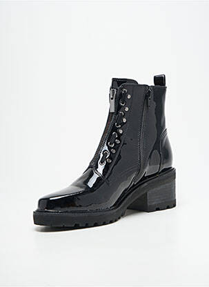 Botine/ghete material neted toc de 4 la 6 cm negru MAM'ZELLE femeie