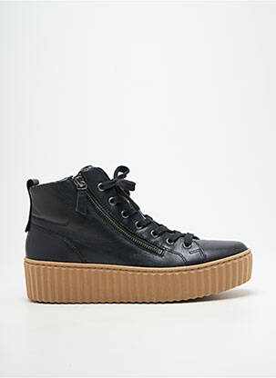 Botine/ghete material neted toc de 4 la 6 cm negru GABOR femeie