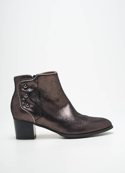 Botine/Ghete argintiu MAM'ZELLE femeie