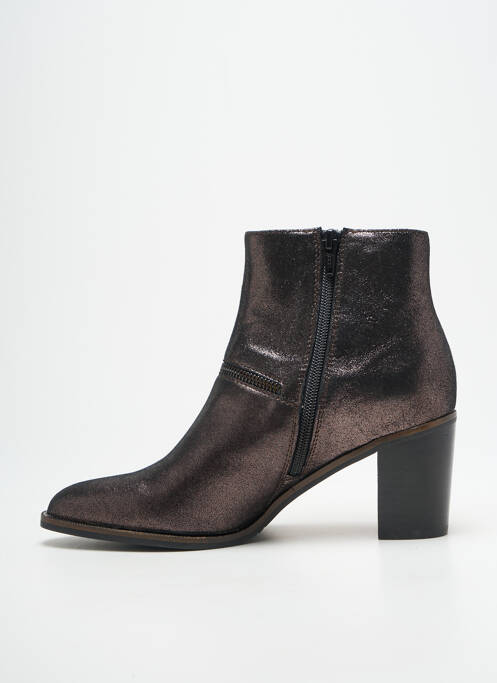 Botine/Ghete argintiu MAM'ZELLE femeie