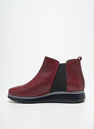 Botine/ghete material neted toc de 4 la 6 cm violet WONDERS femeie