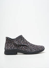 Botine/ghete toc mic toc plat până la 3 cm gri MEPHISTO femme
