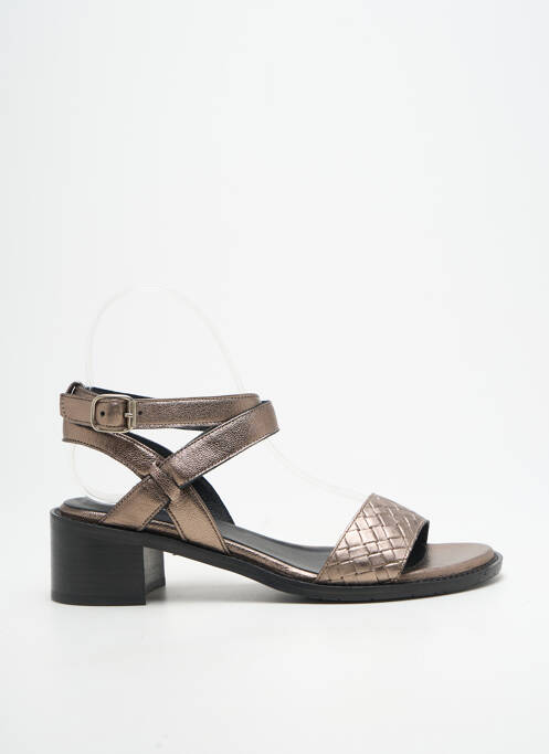 Sandale/Pantofi decupați argintiu ADIGE femeie