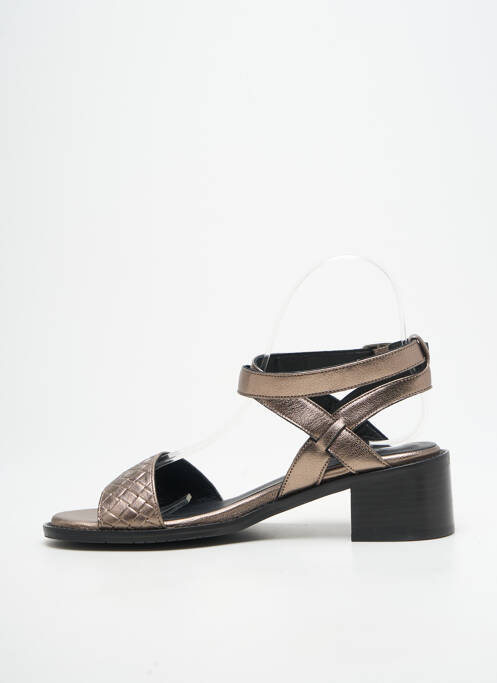 Sandale/Pantofi decupați argintiu ADIGE femeie