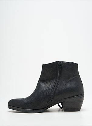Botine/ghete material neted toc de 4 la 6 cm negru LA FEE MARABOUTEE femeie
