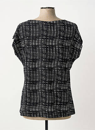 Tricou croială dreaptă mâneci scurte negru SHEEGO femeie