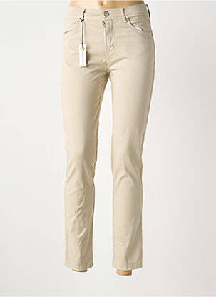 Pantalon 7/8 bej ANNA MONTANA femeie
