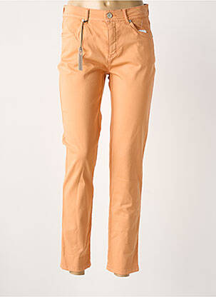 Pantalon 7/8 portocaliu ANNA MONTANA femeie